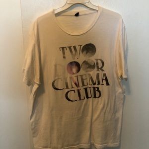 Two Door Cinema Club Tour Shirt
